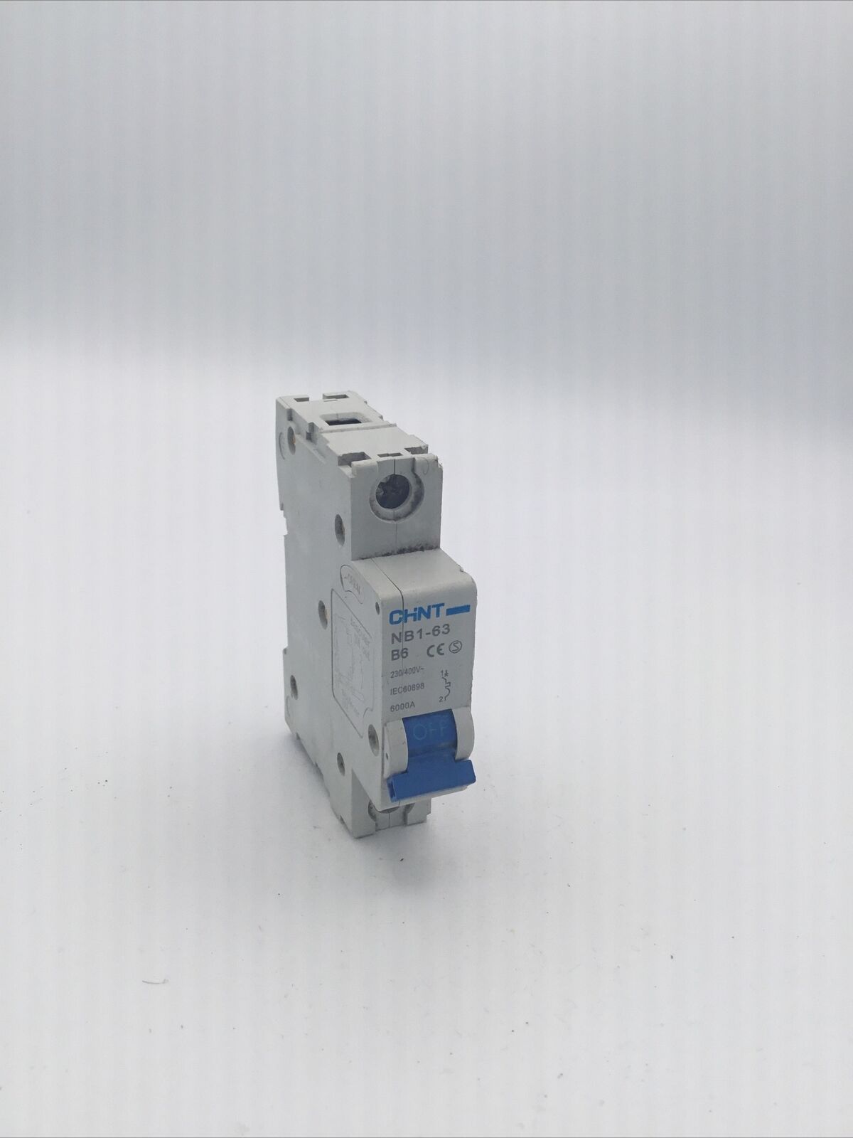 CHNT NB1-63 B6 6 Amp Type 3 6K Single Pole Mcb