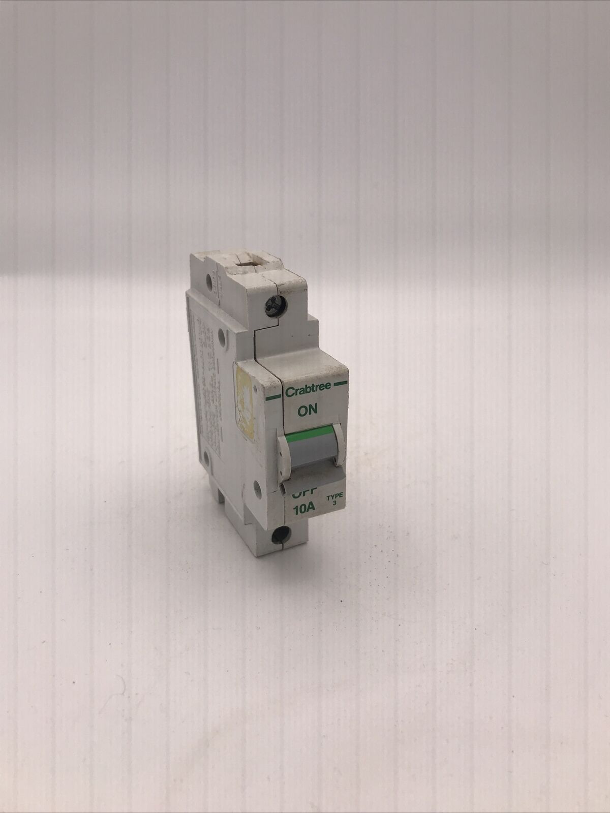 CRABTREE POLESTAR 10 AMP TYPE 3 M9 MCB CIRCUIT BREAKER