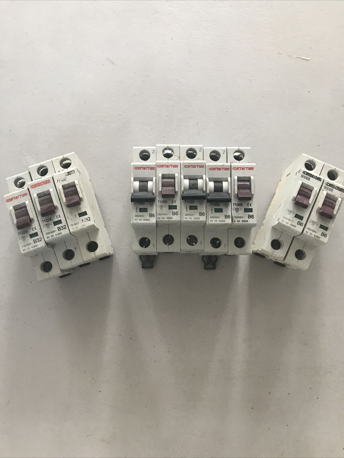 Contactum Job lot 10 Unit 6a 32A MCB Type B