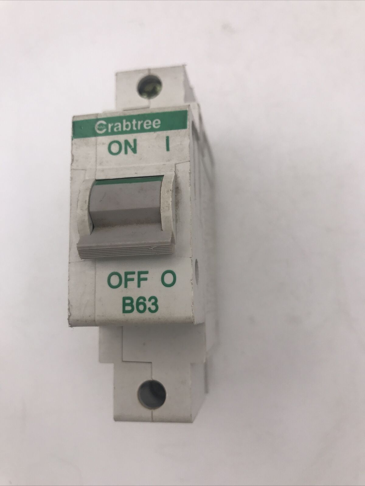 Crabtree Polestar 61B/63 MCB 63A Type B SP B63 Circuit Breaker