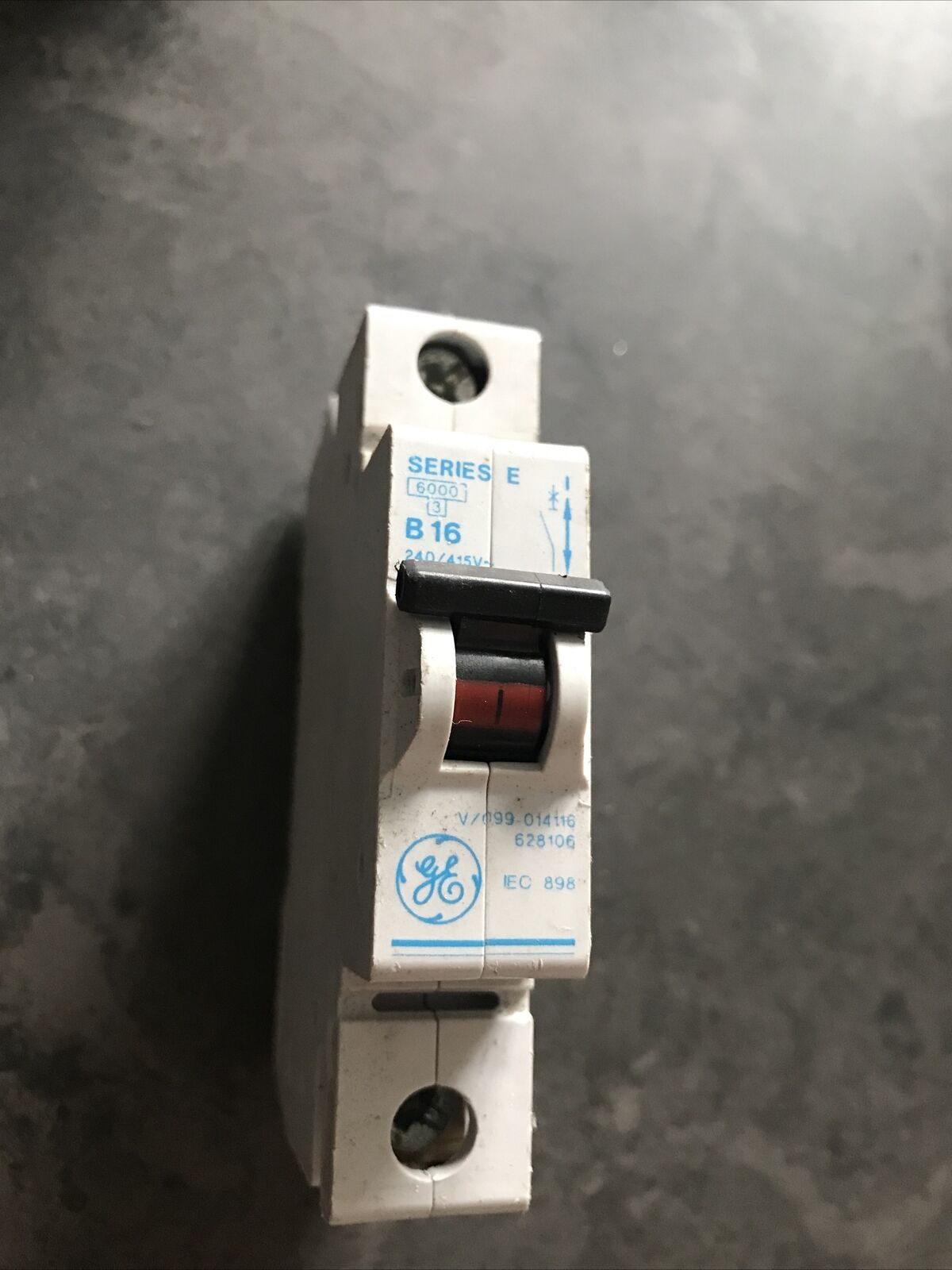 GE 628106 Series E 16 Amp Type B Circuit Breaker MCB B16 Same Day Dispatch