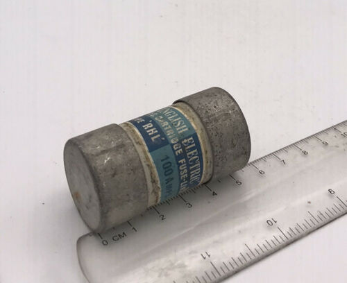MEM Brush GEC English Electric Dennis 100A HRC Type RHL Fuse Link
