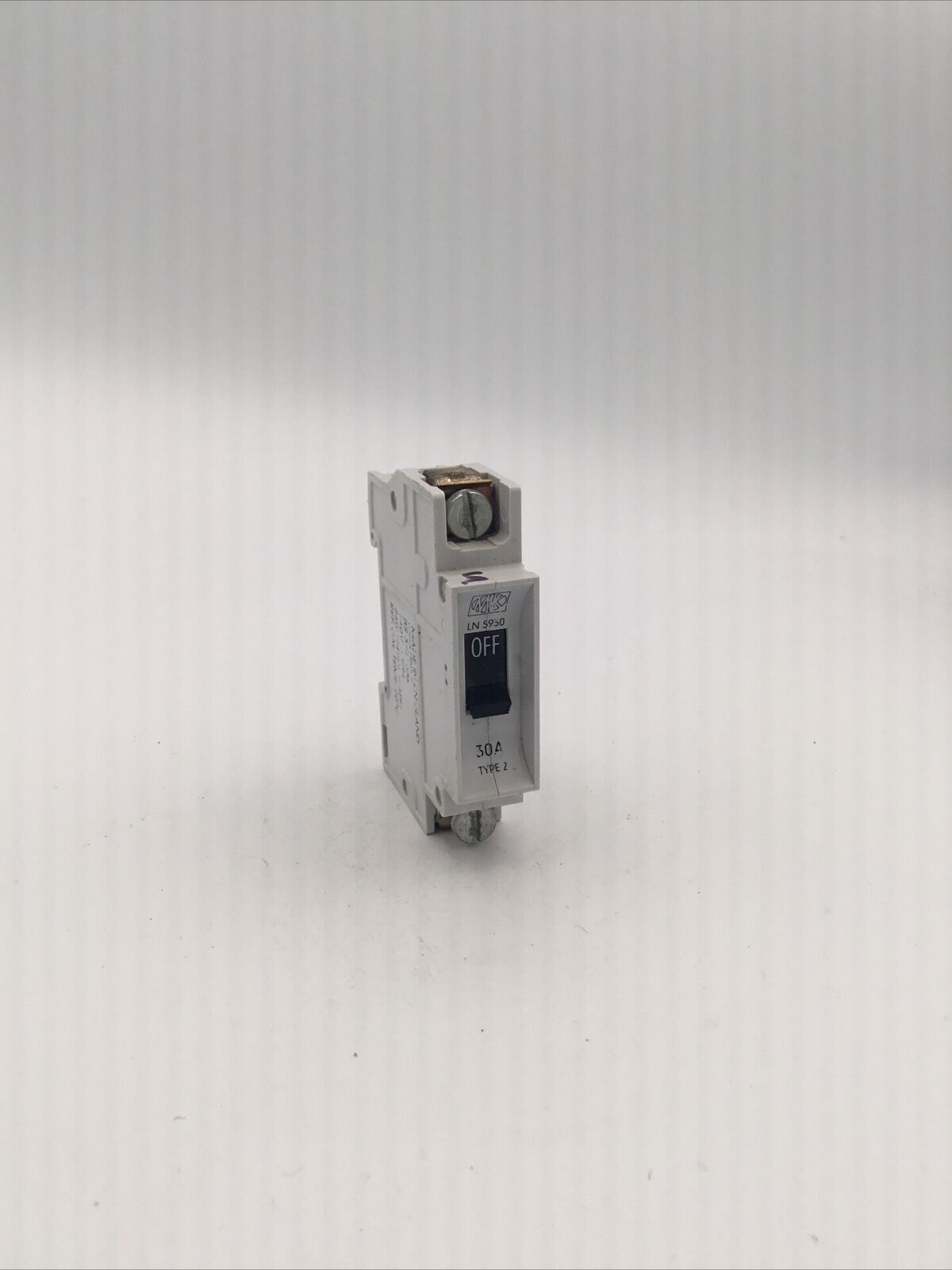 MK LN5930 TYPE 2 MCB'S CIRCUIT BREAKERS 30 amp Old Style