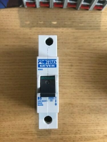 Proteus Geyer 606B B6 6A MCB - 60898 New