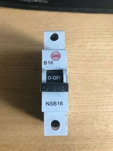 Wylex NSB16 B16 16A MCB Tested & Working Same Day Dispatch