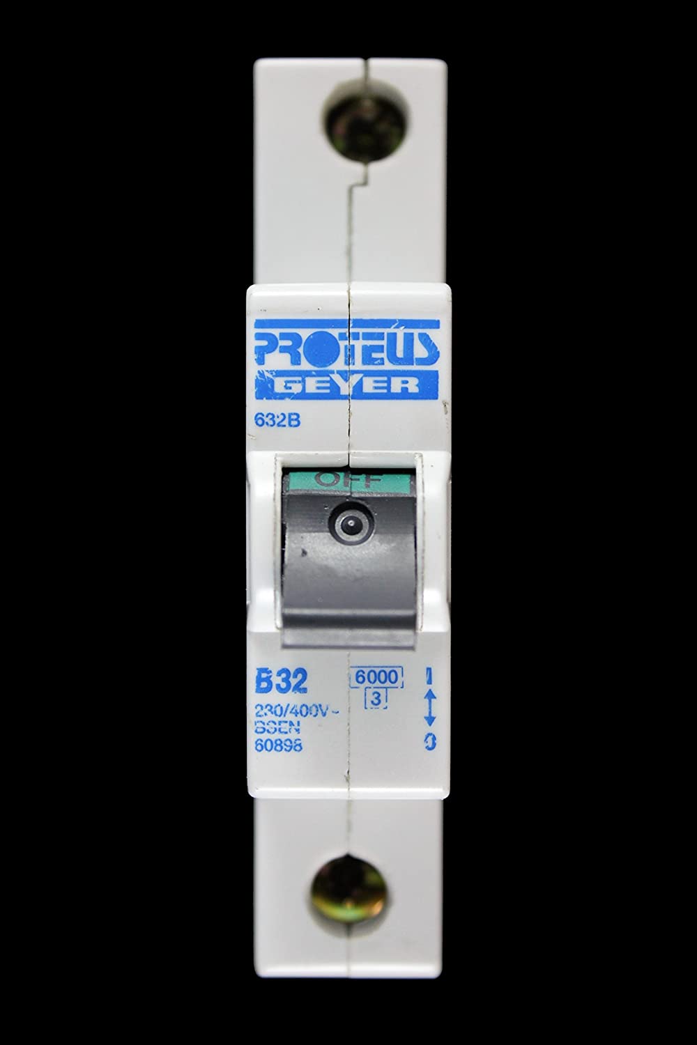 Proteus Geyer 632B B32 32A MCB Circuit Breaker
