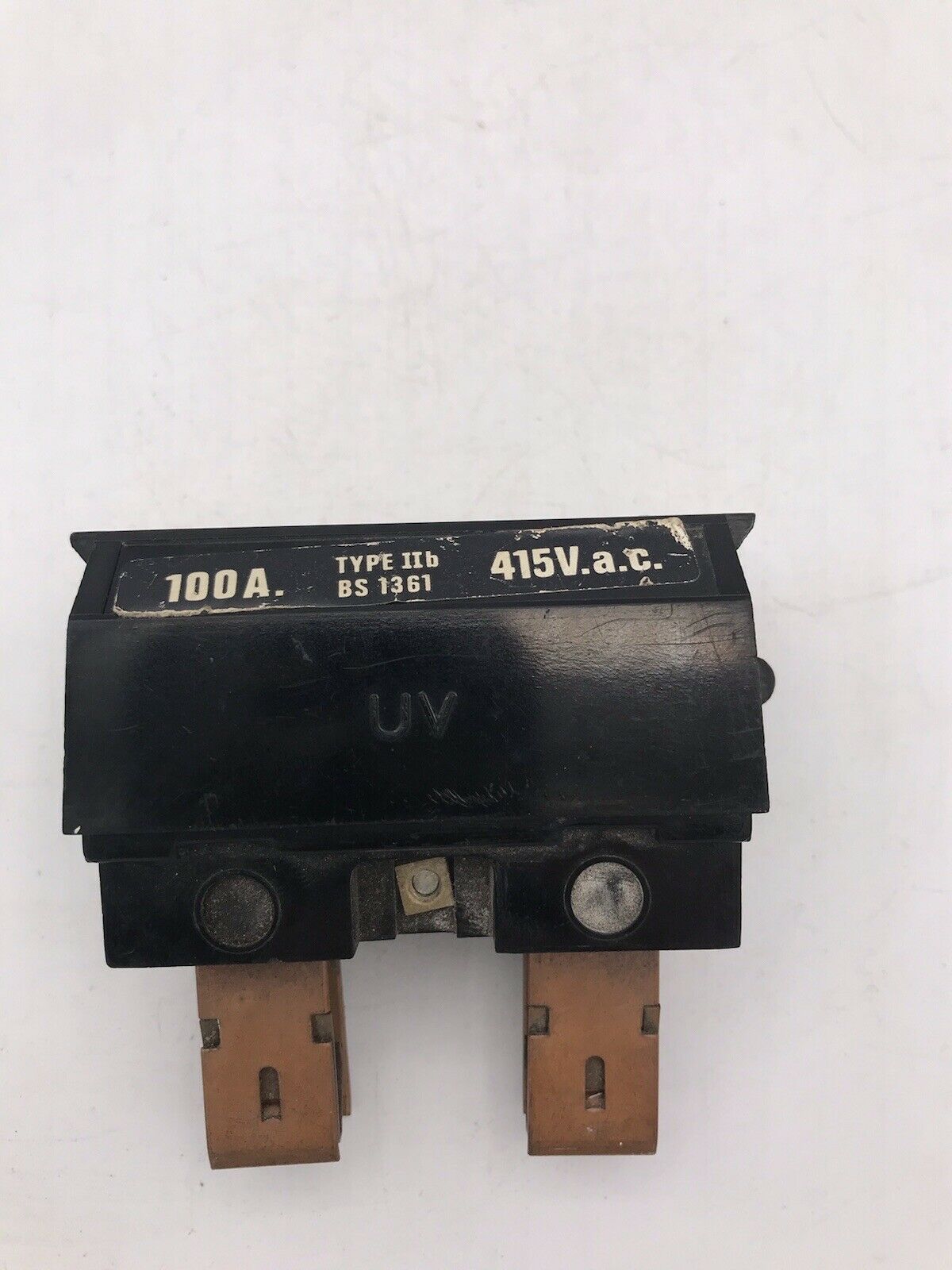 BICC 100A 100Amp Fuse Mains Service Cut Out Fuse Carrier