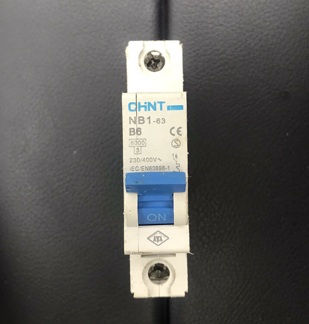 CHINT 40 AMP TYPE B 6kA MCB CIRCUIT BREAKER NB1-63 Tested Same Day Dispatch