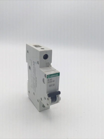 Crabtree 61/B40 40amp Miniature Circuit Breakers MCB Starbreaker 6kA Type B