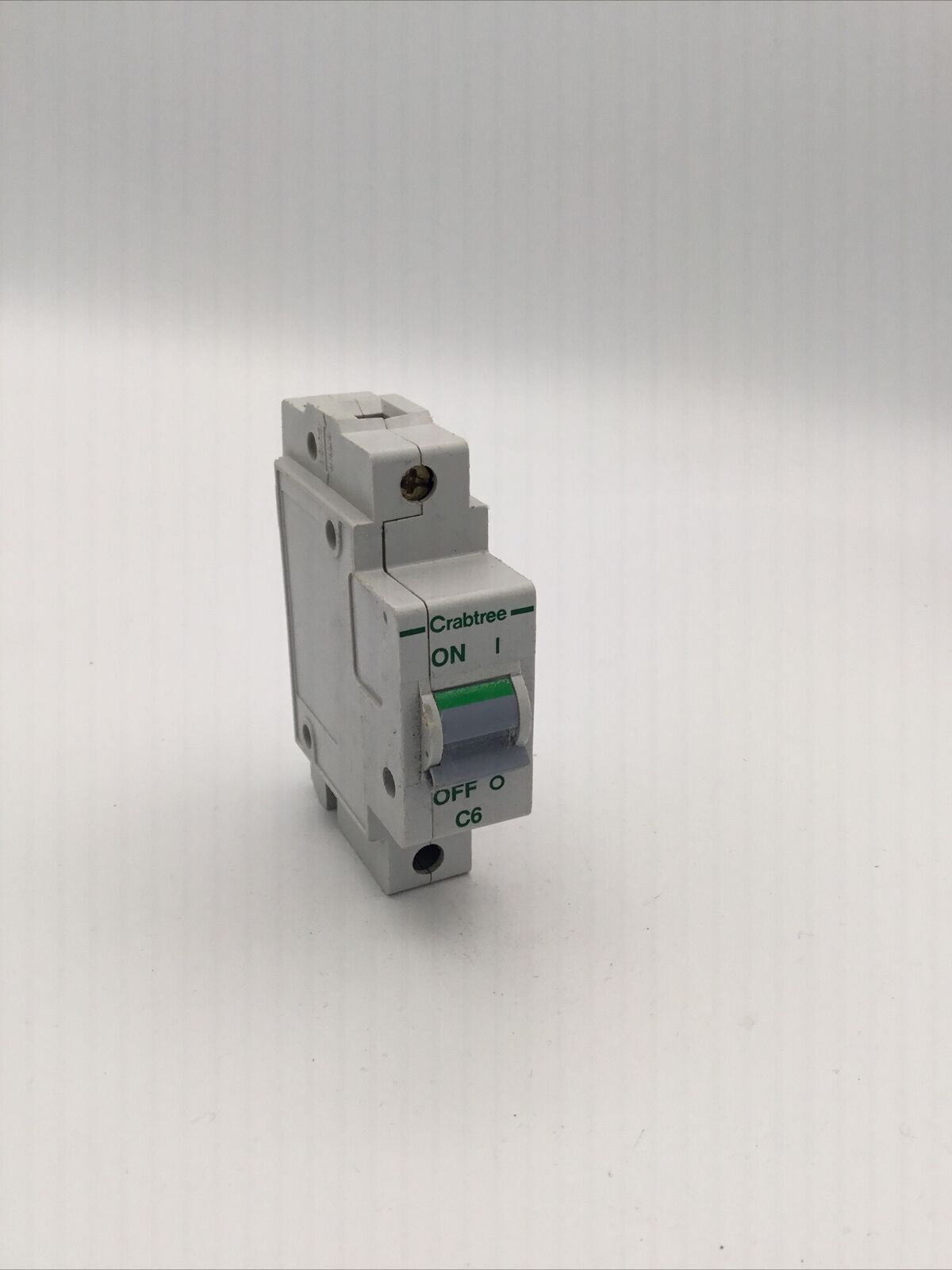 Crabtree Polestar MCB 6 Amp Type C C6 6A Single Pole 60C06 MCB Circuit Breaker