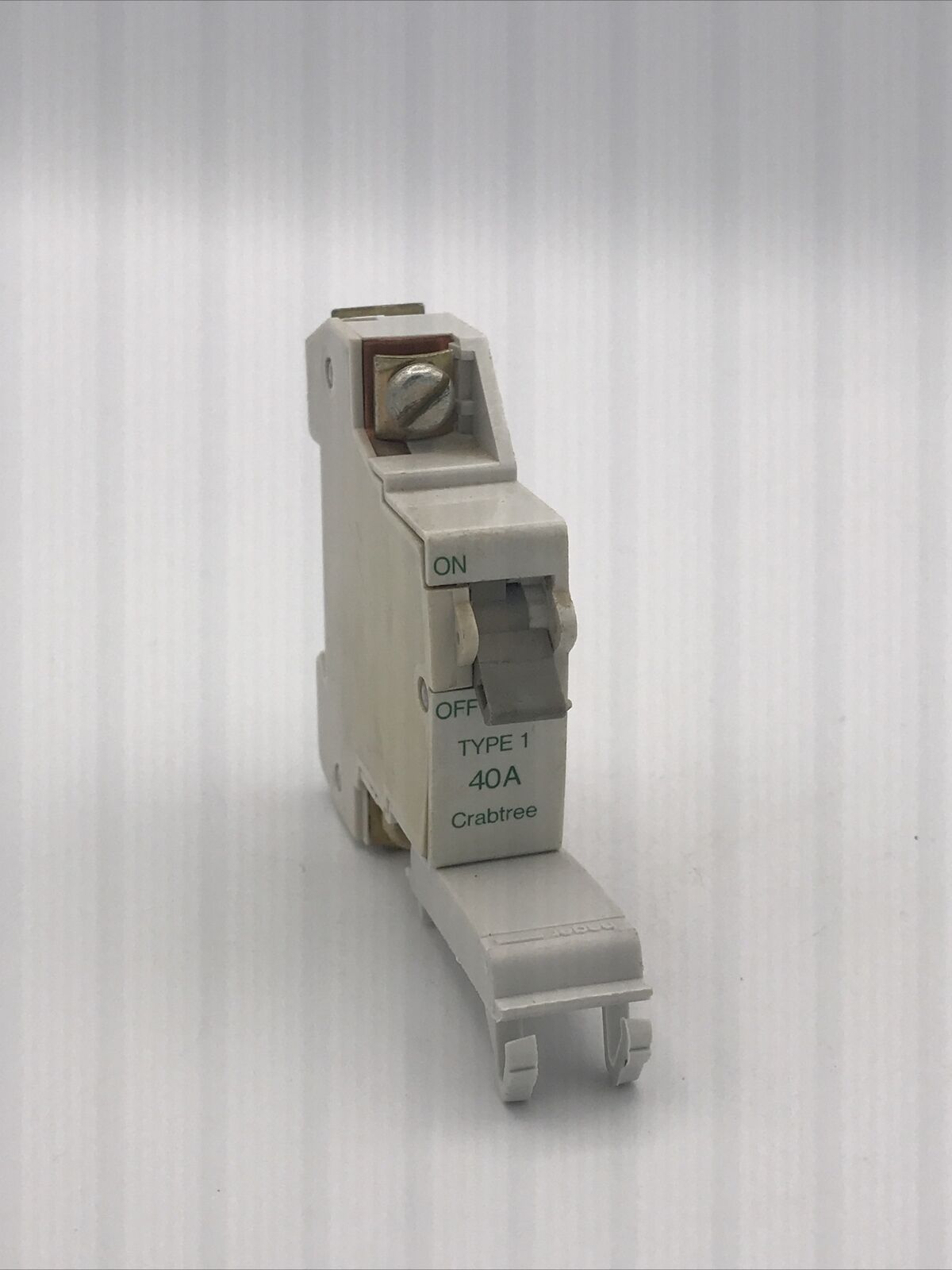 Crabtree SB6000 MCB 40 Amp Single Pole Breaker Type 1 40A 610/40