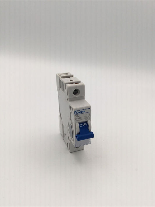 DOEPKE DLS6h B32 TYPE B 32AMP SINGLE POLE MCB CIRCUIT BREAKER