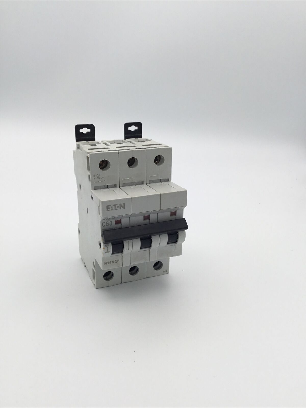 Eaton MEM 2 Memshield 2 MCH363 63a 63 Amp Type C C63 Triple Pole 3 Phase Breaker