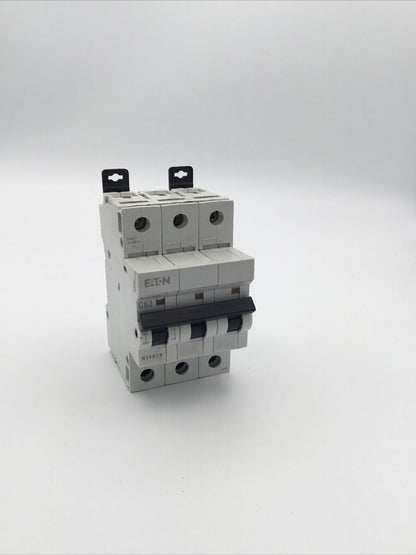 Eaton MEM 2 Memshield 2 MCH363 63a 63 Amp Type C C63 Triple Pole 3 Phase Breaker