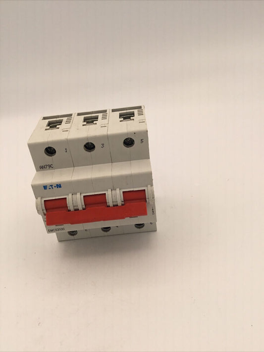Eaton Emcs3100 Type C100 100A 100 Amp Single Pole MCB