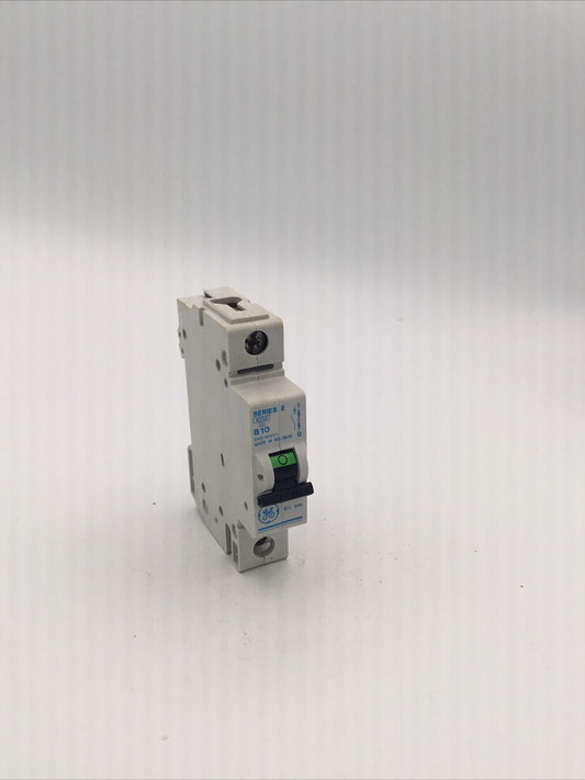 GE General Electric 628105 Series E 10 Amp 10A Type B10 MCB Circuit Breaker V099-014140 628105
