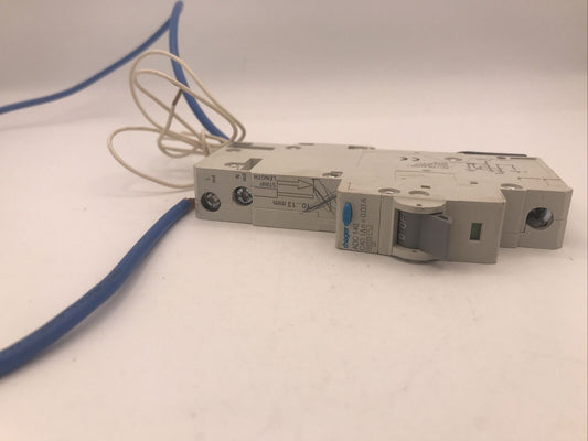 Hager ADC140 40 Amp Type C Single Pole 10kA 30mA 230/240V C40 MCB RCBO 106761