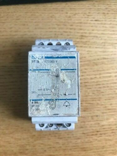 Hager ST301 570301 4VA 12V 12VDC Bell Transformer 2 Module Same Day Dispatch