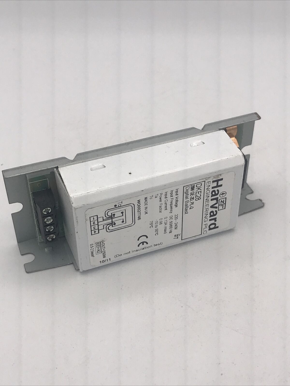 Harvard DKE28 HF Non-Dimmable Electronic 2D 28W Ballast