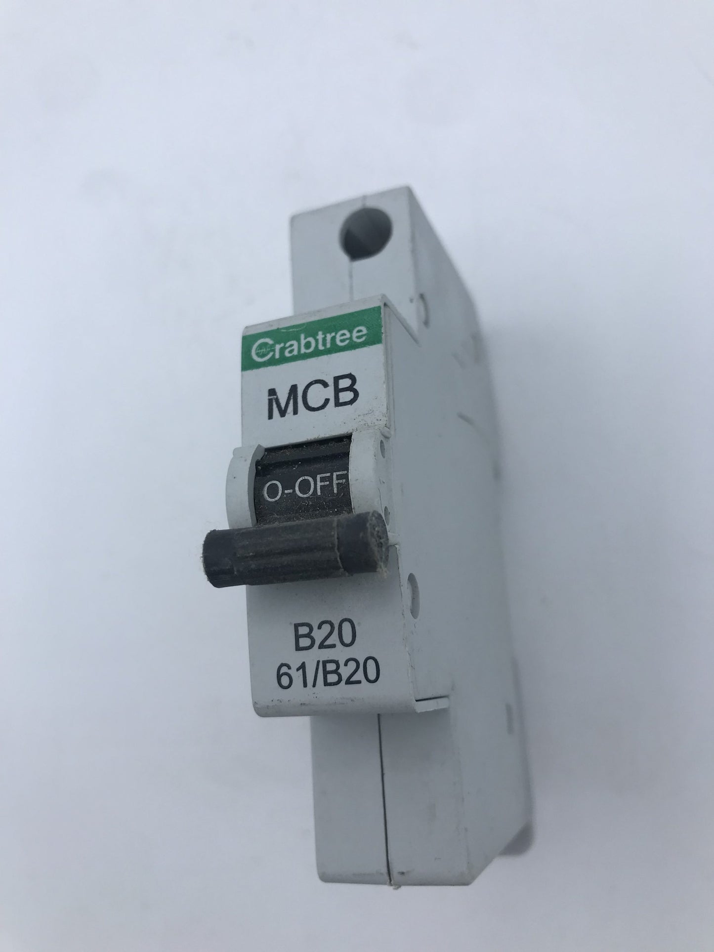 CRABTREE 61/B20 20 AMP 20A TYPE B 6 KA MCB CIRCUIT BREAKER