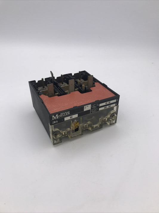 Klockner Moeller trigger block Circuit Breaker ZM6 63