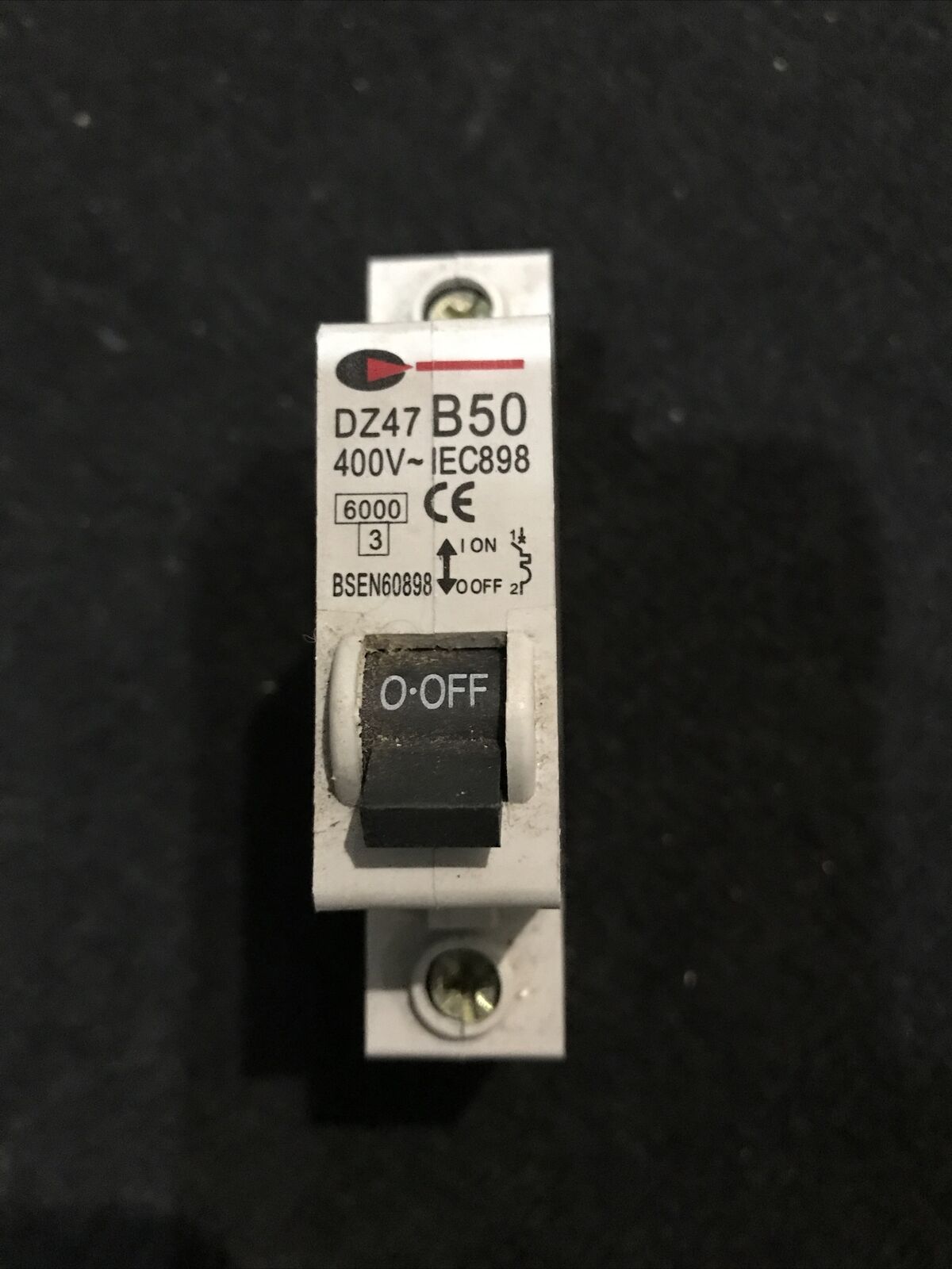 LEWDEN CDG EC1B50 DZ47 B50 50 Amp IEC898 Single Pole MCB – Circuit ...