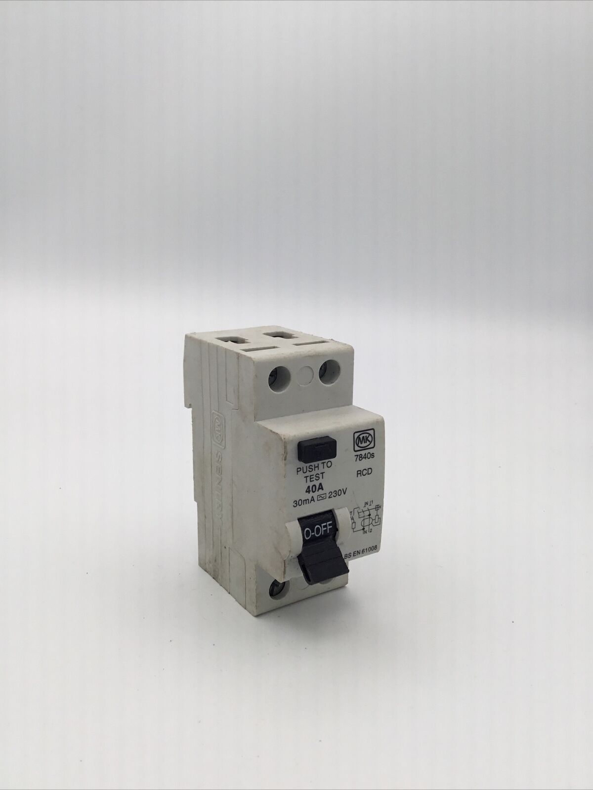 MK LN7840s RCD 40A 40 Amp 30mA 2 Pole