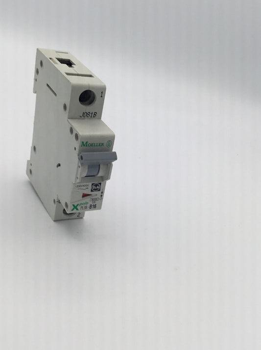 MOELLER 16 AMP TYPE B 6kA MCB CIRCUIT BREAKER XPOLE PLS6-B16