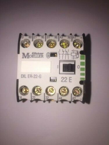 DILER-22 24V DC 010042 Moeller EATON ELECTRIC Contactor relay, 2N/O+2N/C, DC New