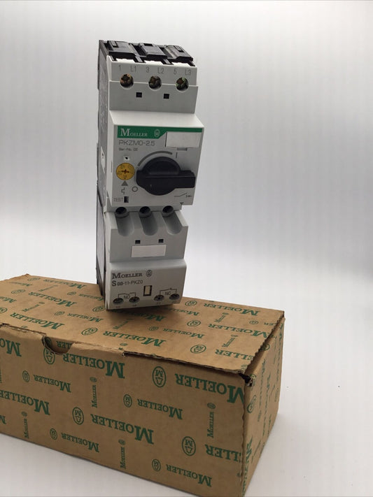 Eaton Moeller PKZM0-0-2.5 / S00-11 Motor Protective Circuit Breaker