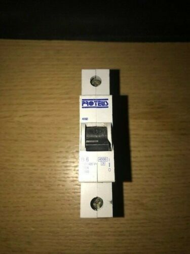 Proteus  406B 6 Amp B6  Single Pole MCB - Same Day Dispatch - Tested