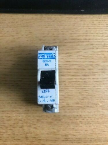 Proteus 606/2 6A Type 2 M6 MCB - Tested  - Same Day Dispatch