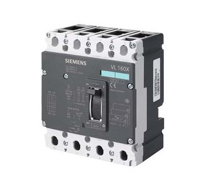 SIEMENS VL160X H high breaking capacity Icu 70kA, 415V 25 Amp AC 4-pole - 3VL1725-2EA46-0AA0 MCCB