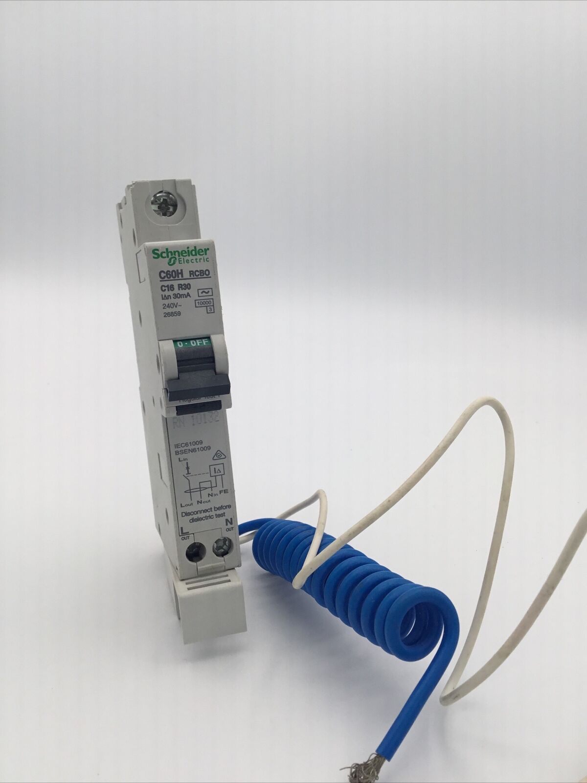 Schneider 16a Type C C16 30ma Rcbo C60H New