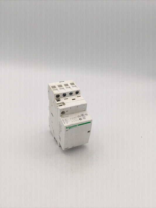 Schneider Acti9 ICT (Merlin Gerin) Contactor A9C20837 Acti9 iCT 25A 4 NC