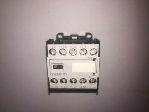 3TH2022-0BB4 Siemens Control Relay 24VDC 2NO 2NC 3TH20220BB4