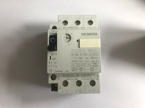 3VU13001NK00 Siemens 3VU1300 1NK00 motor protector overload relay
