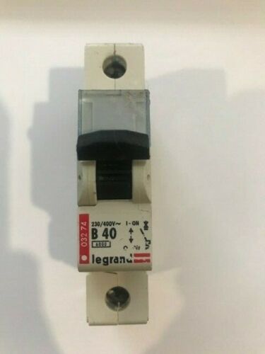 LEGRAND TENBY SP TYPE B B40 B640 MCB, CIRCUIT BREAKERS 03 & 06 VERSIONS 6KA (Copy)