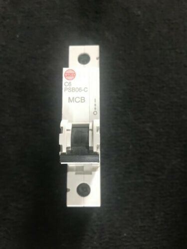 WYLEX MCB - PSB06-C C 6 Amp SP MCB Circuit Breaker Brand New - Same Day Dispatch