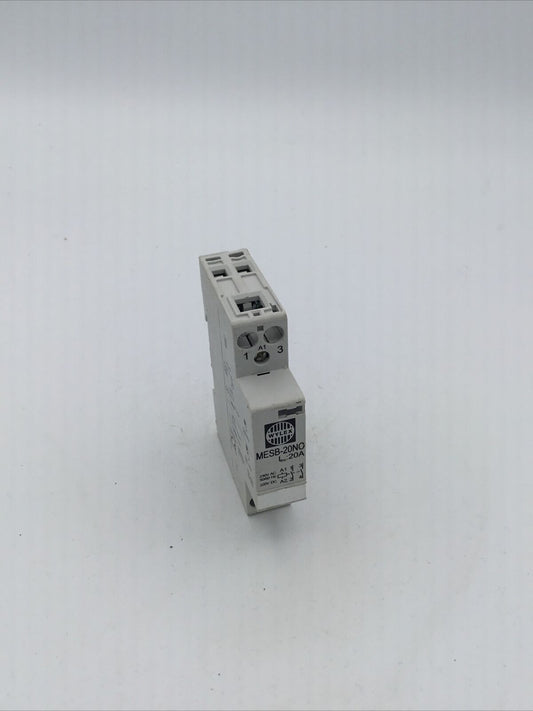 WYLEX MESB-20NO 20 AMP 2 POLE N.O 230V CONTACTOR Din Rail Mounting