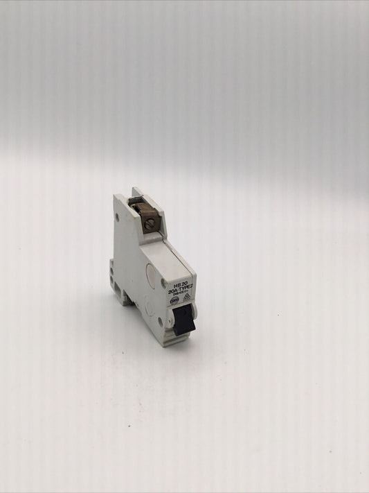 Wylex HB20 20a 20 Amp Type 2 MCB Circuit Breaker