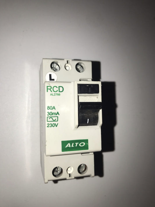 ALTO 80 AMP 30mA AL2766 RCD CIRCUIT BREAKER