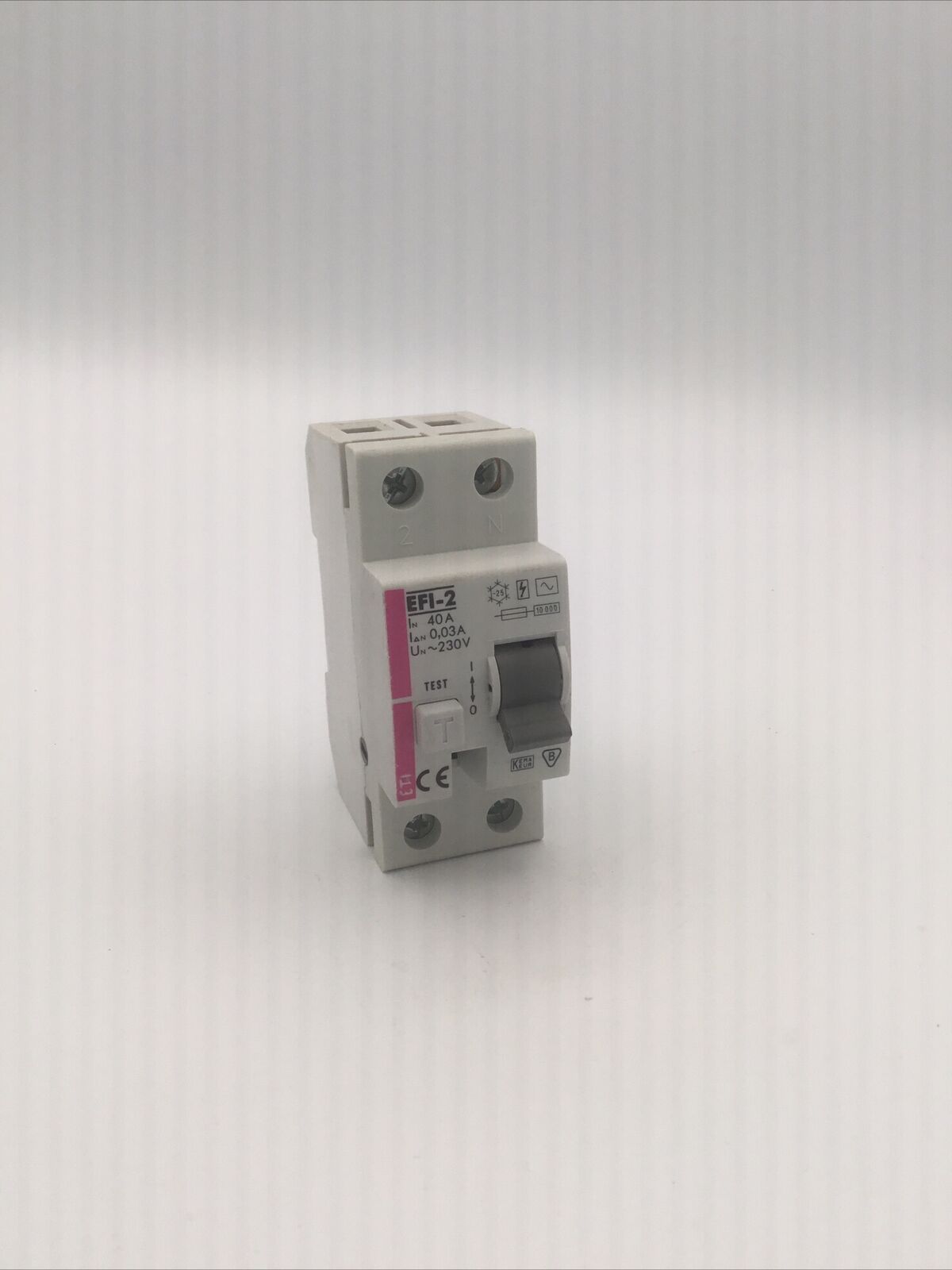 ETI EFI-2 63A 63AMP 30MA DOUBLE POLE DP 2P RCD SWITCH